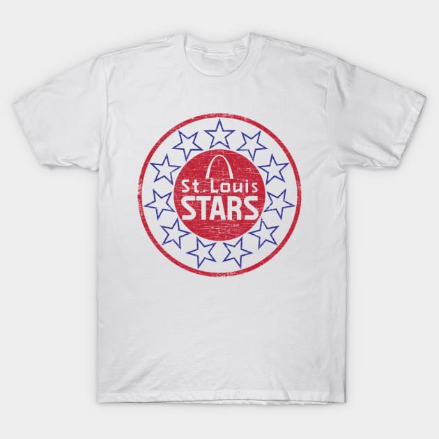 St Louis Stars Vintage T-shirt T-Shirt by zurcnami